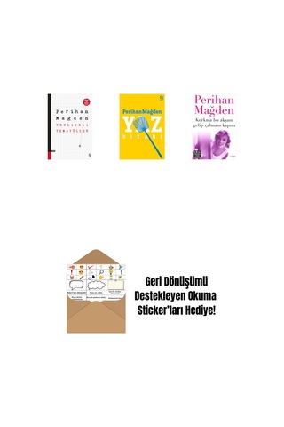 Tehlikeli Temayüller + Yaz Kitabı + Korkma Bu Akşam Gelip Çalmam Kapını + Okuma Sticker'ları