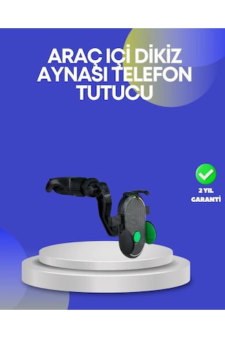 Dikiz Aynasına Ve Koltuk Başlığına Uyumlu Telefon Tutucu