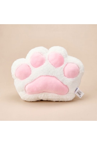 Evidea Soft Pati Figürlü Yastık - Beyaz - 40x30 Cm Beyaz