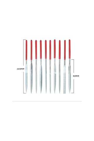 Elmas Saatçi Eğe Seti 4x160 Mm 10 Parça