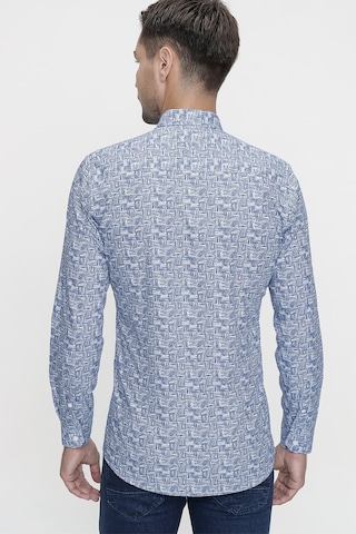 Efor G 1465 Slim Fit Lacivert Spor Gömlek Lacivert