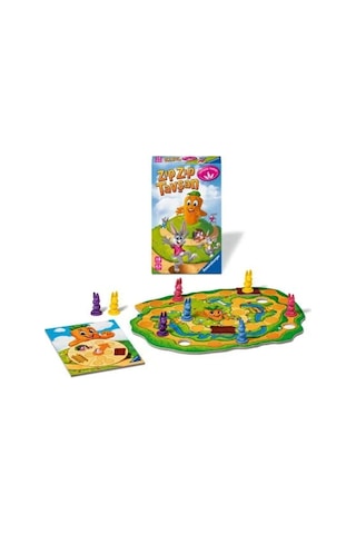 248810 Ravensburger - Zıpzıp Tavşan - Seyahat Boy Kutu Oyunu