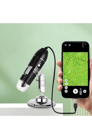 Monozone 1600x Dijital Mikroskop Cilt Saç Analiz Sa2mp Usb 8led