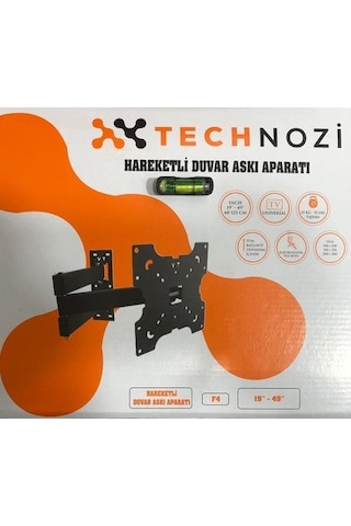 Technozi 19''- 49'' Lcd Led Tv Hareketli Askı Aparatı