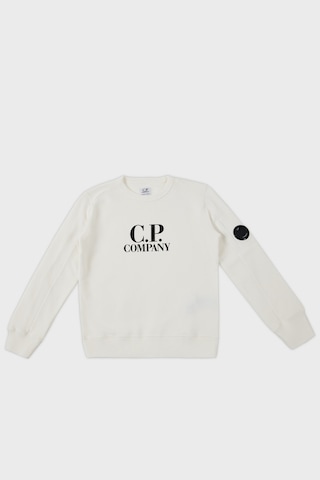 C.p. Company Çocuk Sweat 10ckss058 003569w 103 Beyaz Beyaz