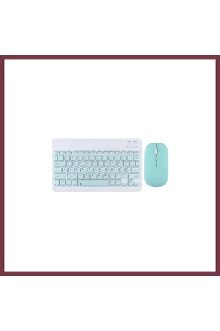 Storeşahin Kyb71 Kablosuz Türkçe Q Klavye Mouse Set - Açık Yeşil Shn0720 Diğer