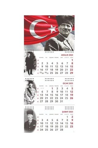 Rk Gemici Duvar Takvimi - Ayyıldız