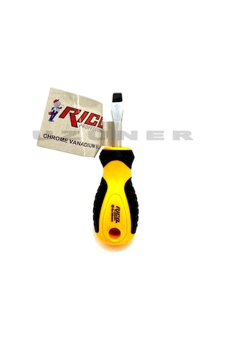 Rico Profesyonel Düz Uçlu Topaç Tornavida Mini 6 x 38 MM