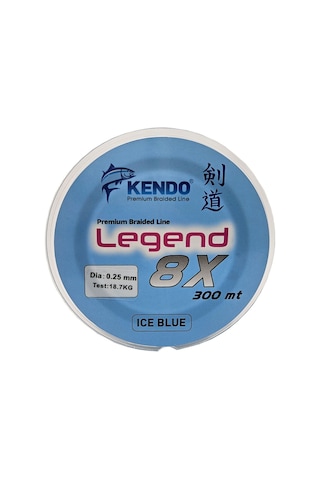 Kendo Legend X8 300m Ice Blue Örgü İp 0,16 Mm