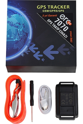 Erctec T1 Sim Kartlı Su Geçirmez 4G Gps Hayvan Takip Cihazı