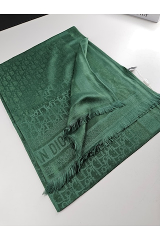 Miorel Scarfs Yeni Sezon Cd Kaşmir İpek Şal 4 Mevsim Fular Silk Scarfs Shawl Hijab Yeşil