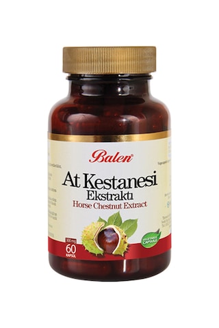 Balen At Kestanesi Ekstraktı 375 Mg 60 Kapsül 3 Adet