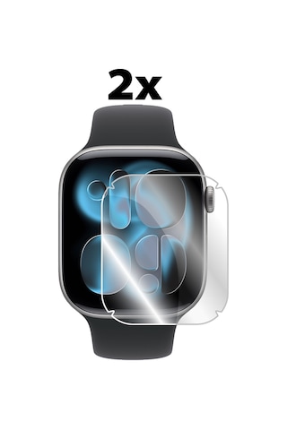Apple Uyumlu Watch Series 11 - 10 46mm İle Hydrogel Ekran Koruyucu 2 Adet