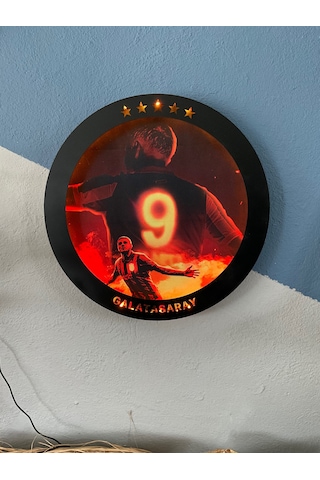 Galatasaray Icardi Baskılı Bluetooth Bağlantılı Led Tablo