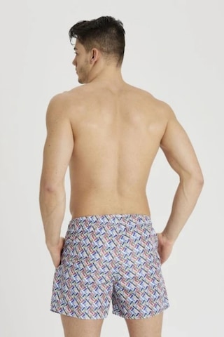 Arena Şort Men's Beach Short Allover Erkek Deniz Şortu 005253100 Mavi
