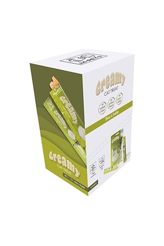 M-pets Ton Balıklı Ve Deniz Taraklı Krema Kedi Ödül Maması 4x15 Gr 244-30038.01