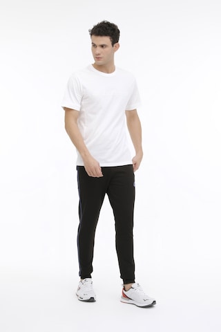 Lotto M-Ath Due V Tee 4Fx Ekru Erkek Kısa Kol T-Shirt 000000000101612072 Bej