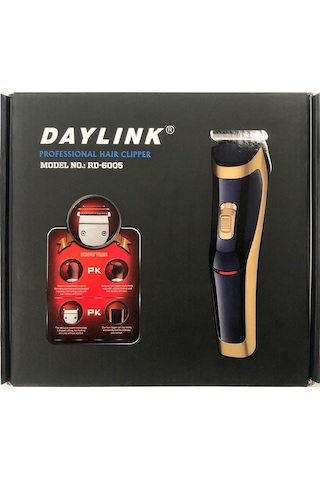 Daylink RD-6005 Saç ve Sakal Kesme Makinesi + 4 Tarak