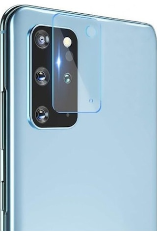 Samsung Uyumlu Galaxy S20 Kamera Lens Koruyucu 3D Cam