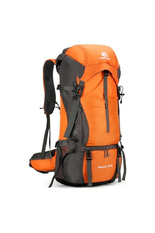 Weikani-70l Yürüyüş Sırt Çantası Suya Dayanıklı Tırmanma Kampı,turuncu Turuncu