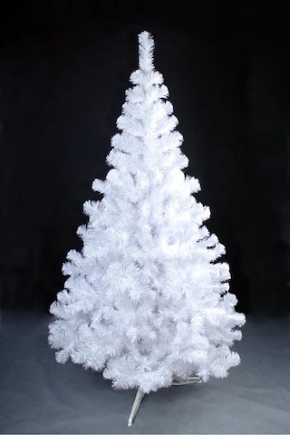 Beyaz Yılbaşı Çam Ağacı 150 Cm 300 Dal