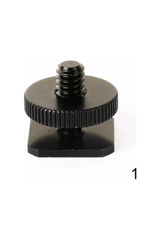 "kamera Aksesuarları İçin Evrensel Dslr Sıcak Ayakkabı 1/4" -20 Tripod Montaj Adaptörü " 2