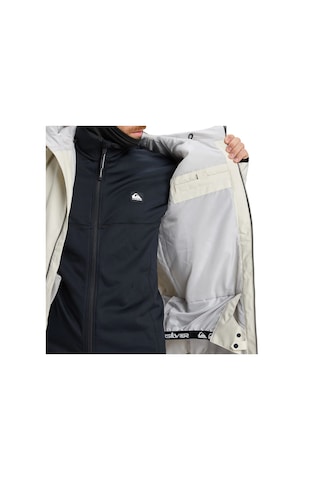 Quiksilver Quıksılver Mıssıon Block Jk Erkek Bone White - Solid Snowboard Ceketi Eqytj03501-weg0 Krem