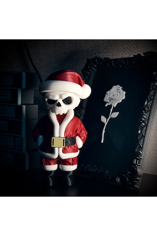 Kuru Kafa Noel Baba Özel Seri Kırmızı Özel Seri Koleksiyon Ürünü Oyuncak Figür