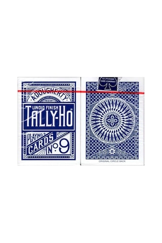 Tally-ho Circle Back Mavi Blue Oyun Kağıdı İskambil Kartları Destesi