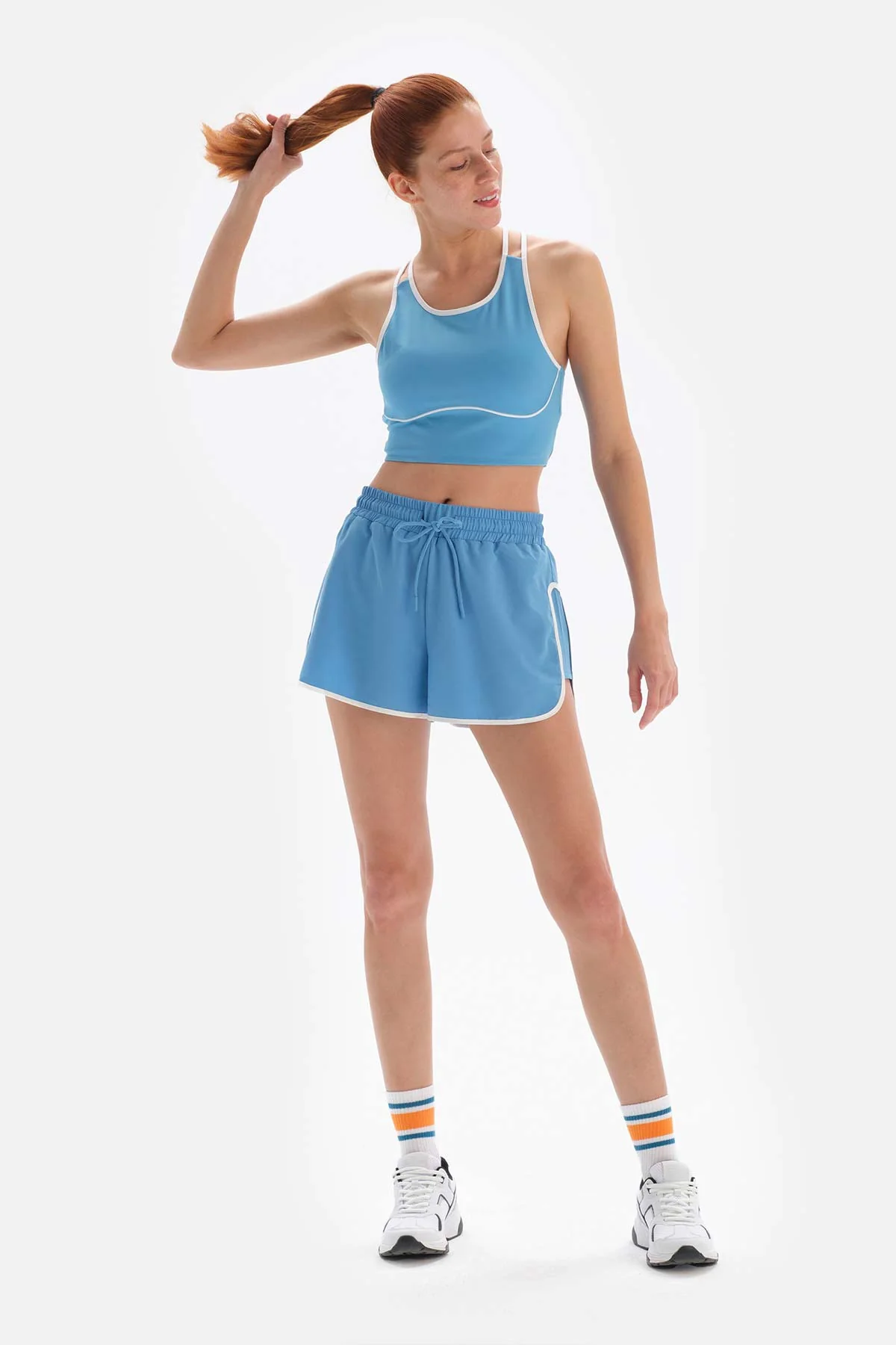 Penti Açıkmavi Dagi Active Biyeli Spor Şort Açık Mavi Penti Açıkmavi Dagi Active Biyeli Spor Şort Açık Mavi