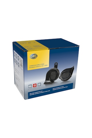 Hella Korna Te26 Set - 12v - 110db A - 400hz-500hz - Düşük Ses/yüksek Ses - Elektrikli - Ece Onaylı - Gövde Rengi