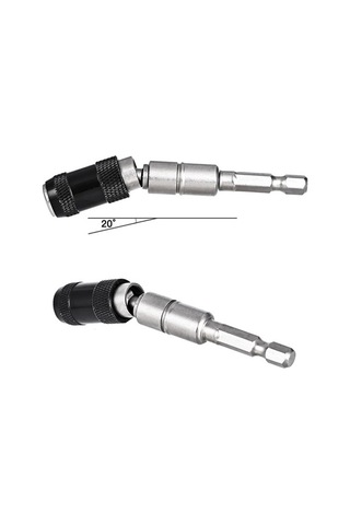 Fortunelane 1/4 Hex 6.35mm Demir Manyetik Tornavida Ucu Tutucu, 87mm, Hızlı Dönüş Vidalama Çubuğu