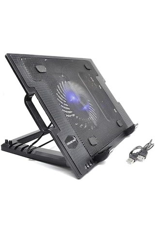 Al-ns3 Işılklı Fanlı 17" Standlı Notebook Soğutucu