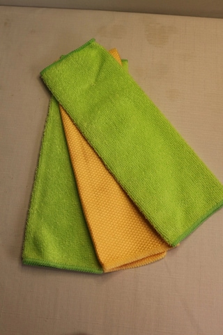 3'lü Mikrofiber Bez 30x35 Renkli
