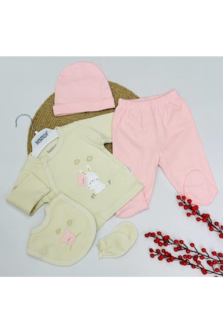 5li Set Hastane Çıkışları Pembe