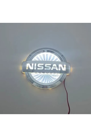 Nissan Işıklı Araba Logosu İçin Kullanılan Otomobil Işıklı Led Arka Stop Lambası