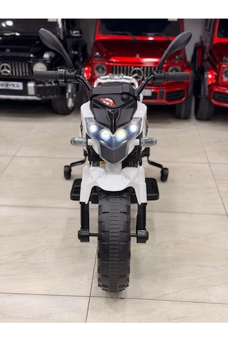 Akülü Motor 3-8 Yaş Beyaz