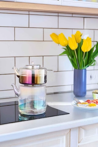 Tobby Luster Brosilikat Çaydanlık 1.1l+1.75l