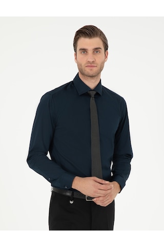 Pierre Cardin Erkek Lacivert Gömlek Basic 50292526-vr033 Lacivert