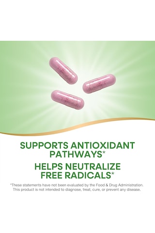 Nature's Way Tart Cherry Ultra Montmorency Cherry Antioxidant 1200 Mg 90 Vegan Caps Aromasız