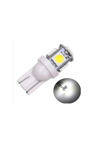 OtoÇizgi T10 5 Ledli Smd Evrensel Park Lambası Beyaz Işık Takım 2 Adet OtoÇizgi