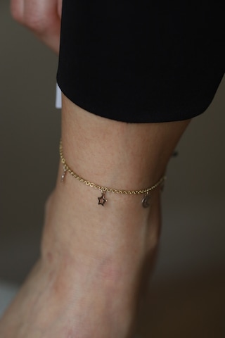 Yenigün Kuyumculuk 14 Ayar Altın Sallanılı Şans Halhal Hll30026