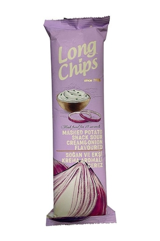 Long Chips Ekşi Kremalı Ve Soğanlı Cips 75 Gr