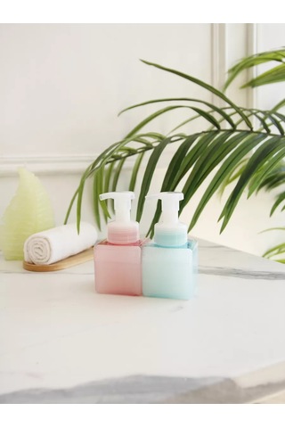 Aromaflow Banyo Ve Mutfak İçin Sıvı Sabun Köpük Dağıtıcı, 2'li Set 132422581 Pembe