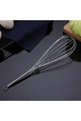 28cm Tarzı Çok Fonksiyonlu Döner Manuel Yumurta Çırpıcı Mikser - Mini Mutfak Aleti - Yumurta Çırpma Fırın Aracı - Meta Ahşap