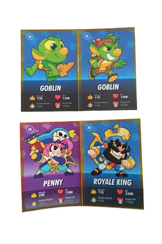 Squad Busters Kart Serisi 240 Adet Oyun Kartı 24 Paket