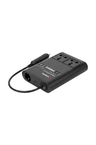 Mey İthalat Oto Çakmaklık İnvertörü Çok Amaçlı 150w Elektrik Dönüştürücü