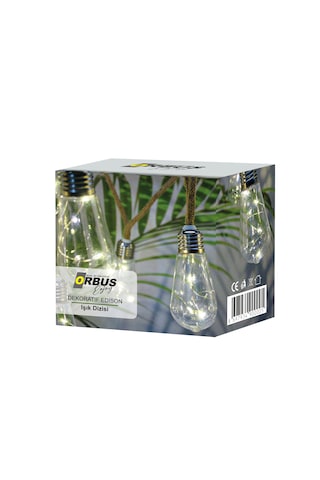 Orbus Dekoratik Edison Işık Dizisi Usb'li 3.35m