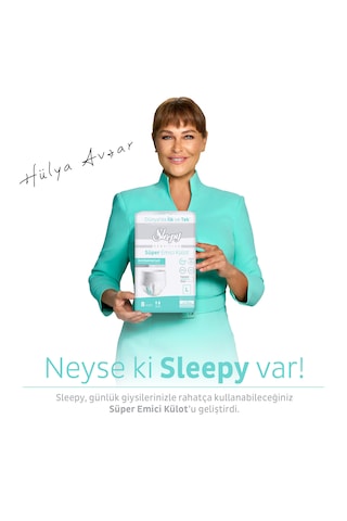 Sleepy Sensitive Antibakteriyel Emici Külot Small 30x4 120 Adet S
