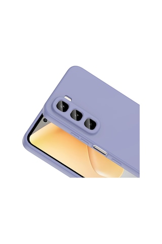 Maks Technology İnfinix Hot 60i 4g Kılıf Mkst Mara Lansman Kapak - Lila